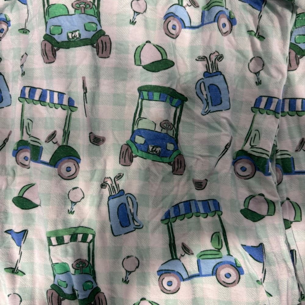 Caden Lane Kids Pajamas with Golf Designs - Picture 3 of 3